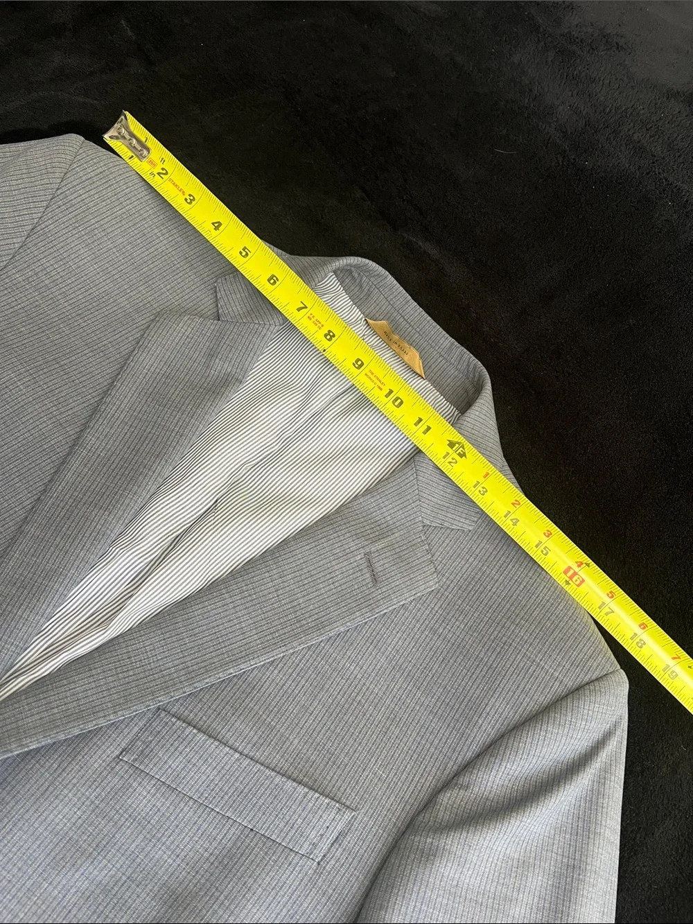 Brooks Brothers Blue and Gray Pinstripe Sport Coat